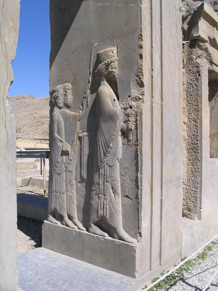 Entrada al palacio de Daro en Perspolis